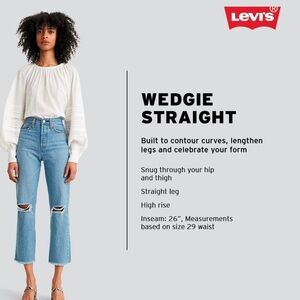 Levi’s Wedgie Straight Jeans